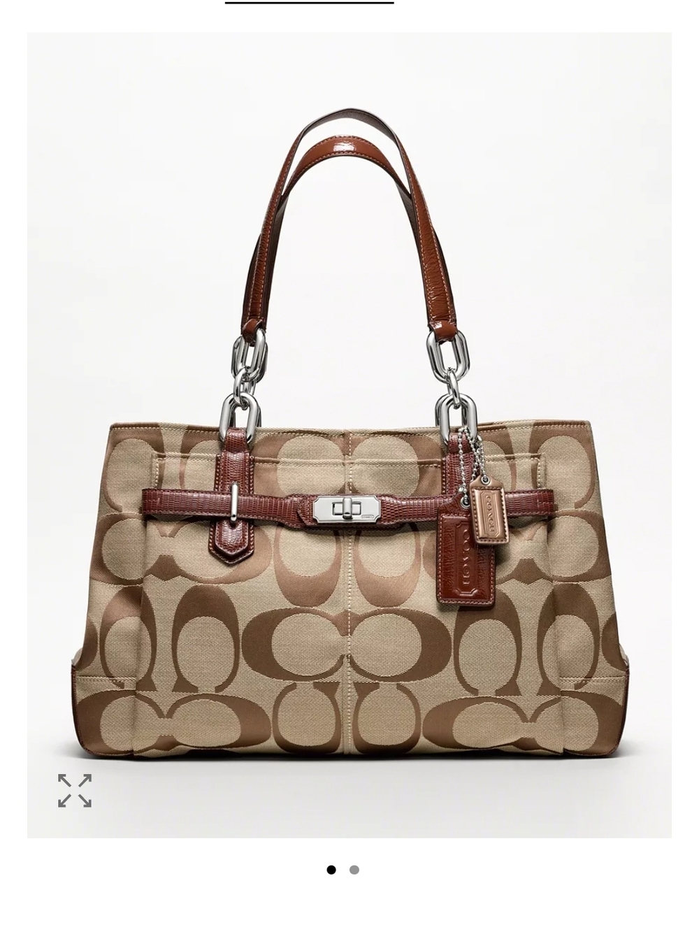 Coach Chelsea Signature Jayden Carryall - Picture 6 of 6